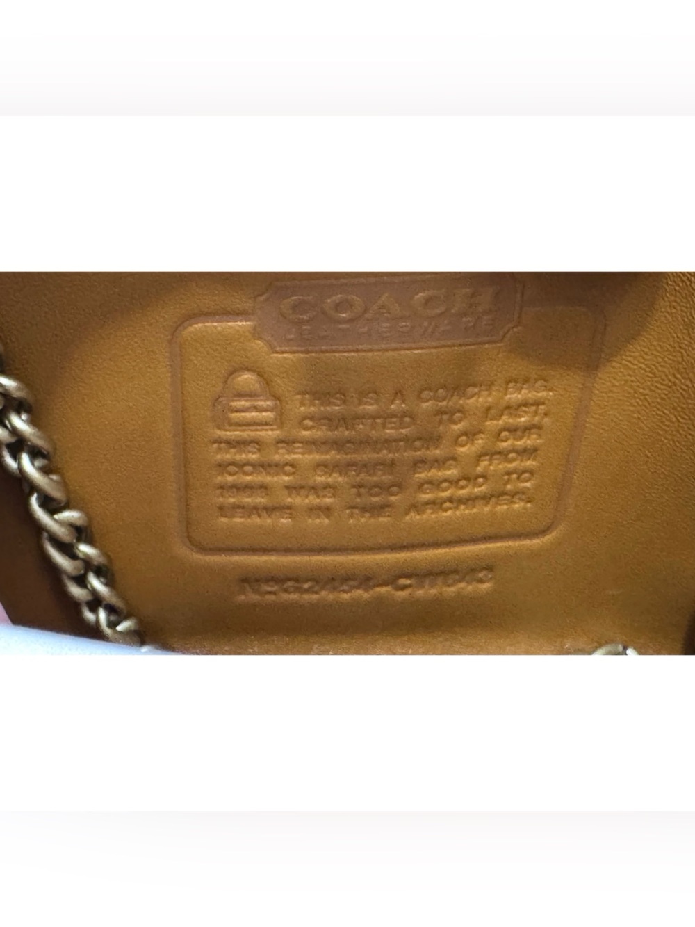 COACH Safari Tote Crossbody Bag, CHALK - Picture 7 of 11